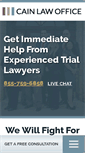 Mobile Screenshot of cainlaw-okc.com
